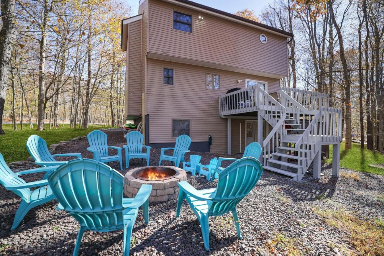 Holiday home Big Bass 4br Poconos - Game - Pool